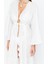 Moda Dokuma Oversize Kalıp Uzun Şal Yaka Standart Kol Shally Basic Düz Desen Kimono Kaftan 5