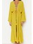 Moda Dokuma Oversize Kalıp Uzun Şal Yaka Standart Kol Shally Basic Düz Desen Kimono Kaftan 1