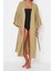 Moda Örme Regular Kalıp Uzun V Yaka Büzgülü/fırfırlı Kol Müslin Basic Düz Desen Kimono Kaftan 2