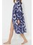 Moda Dokuma Oversize Kalıp Regular Kruvaze Büzgülüfırfırlı Kol Mesh Basic Geometrik Kimono Kaftan 3