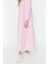 Moda Regular Casual Günlük Terrycotton Dokuma Bisiklet Yaka Uzun Kol A-Line Maxi Boy Tesettür Elbise 2