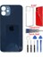 Apple iPhone 12 Mini Arka Kapak Pil Kapağı + Yapıştırıcı+Kılıf+Tamir Seti Mavi Renk 1