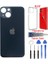 Apple iPhone 14 Arka Kapak Pil Kapağı + Yapıştırıcı+Kılıf+Tamir Seti Siyah Renk 1
