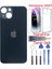 Apple iPhone 13 Mini Arka Kapak Pil Kapağı + Yapıştırıcı+Kılıf+Kırılmaz Siyah Renk 1