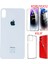 Apple iPhone Xs Arka Kapak Pil Kapağı +Kılıf+Kırılmaz Beyaz Renk 1