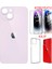 Apple iPhone 13 Arka Kapak Pil Kapağı +Kılıf+Kırılmaz Pembe Renk 1