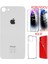Apple iPhone 8 Arka Kapak Pil Kapağı +Kılıf+Kırılmaz Beyaz Renk 1