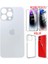 Apple iPhone 13 Pro Arka Kapak Pil Kapağı +Kılıf+Kırılmaz Beyaz Renk 1