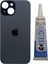 Apple iPhone 15 Arka Kapak Pil Kapağı + Yapıştırıcı Siyah Renk 1