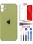 Apple iPhone 11 Arka Kapak Pil Kapağı + Yapıştırıcı+Kılıf+Tamir Seti Sarı Renk 1