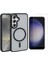Samsung Galaxy S24 FE Kılıf Magsafe Şarj Özellikli Mat Arka Yüzey Zore Sio Kapak + Nano Ekran Koruyucu 1