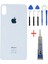 Apple iPhone x Arka Kapak Pil Kapağı +Tamir Seti ve Yapıştırıcı Beyaz Renk 1