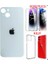 Apple iPhone 13 Mini Arka Kapak Pil Kapağı +Kılıf+Kırılmaz Beyaz Renk 1