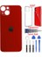 Apple iPhone 14 Plus Arka Kapak Pil Kapağı + Yapıştırıcı+Kılıf+Tamir Seti Kırmızı Renk 1