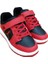 Haykat Çocuk Bantlı Sneaker Siyah - Kırmızı 1 1
