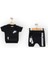 Baby Marka Nke Desen Interlok Şortlı Ikili Takım Unisex 6-24 Ay 1