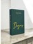 Kumaş Kitap Kutu Yeşil Degas 5