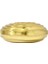 Gold Helezon Metal Vazo Yatay 1