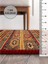 Vintage Desenli Halı, Pamuk Dokuma Pamuklu Taban Dekoratif Halı Kilim 29 5