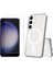 Samsung Galaxy S25 Plus Kılıf Magsafe Şarj Özellikli Şeffaf Sert PC Zore Embos Kapak + Nano Ekran Koruyucu 1