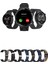 Hx Series V4 Suit Yuvarlak Akıllı Saat 7 Kordon Hediyeli Tüm Telefonlara Uyumlu Akıllı Saat 1
