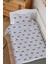 Organik Bebek Boy Nevresim Takımı (100X150) - Sevimli Bambu Dostu Panda 1