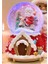 Yılbaşı Noel Baba Hediyeler Temalı Kar Küresi Işıklı Müzikli 13 cm Noel Baba Hediyeler Temalı Işıklı Müzikli Kar Küresi Hediye 3