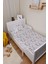 Organik Çarşaflı Park Yatak Nevresim Takımı (80X120) - Eğlenceli Kelimeler 1