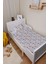 Organik Çarşaflı Park Yatak Nevresim Takımı (80X120) - Uzayda Ayı 1