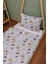 Organik Montessori Nevresim Seti (100X200) - Uzayda Ayı 2