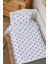 Organik Çarşaflı Park Yatak Nevresim Takımı (80X120) - Kutup Dostları Penguenler 2
