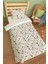 Organik Tek Kişilik Nevresim Takımı (160X220) - Eğlenceli Kelimeler 1