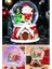 Noel Baba Hediyeler Temalı Kar Püskürtmeli ışıklı Müzikli Hediye Yılbaşı Noel Baba Hediyeler Temalı Kar Püskürtmeli Işıklı Müzikli Kar Küresi 15 cm 1