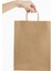 Burgu Saplı Kraft Çanta 200 - 32X40X12CM 4