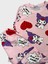 Kız Çocuk Pamuklu Pembe Kuromi Desenli Uzun Kollu Mevsimlik Pijama Takımı 3