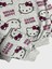 Kız Çocuk Pamuklu Gri Pembe Hello Kitty Desenli Uzun Kollu Mevsimlik Pijama Takımı 2