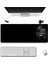 Sonictouch Ultragrand Mavi Gözlü Aslan Dikişsiz Xxl Gaming Oyuncu Masaüstü Siyah Beyaz Klavye Mouse Pad 40X90CM 1
