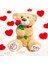 Sevgiliye Hediye Elinde Gül Tutan Romantik Peluş Ayıcık Sevgililer Günü Hediyesi 35 Cm) 1