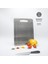 KitchenPro Paslanmaz Çelik Kesme Tahtası (Orta Boy - 26 x 34 cm) 1