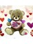 Sevimli Kalpli Peluş Ayı (Me & Love )(30 Cm) 1