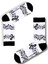 7'li Socks Renkli Desenli Tasarım Çorap 4