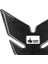 Aprilla, Ktm, Kawasaki, Suzuki ile Uyumlu Universal 6d Karbon Tank Pad GC05 2