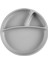 Porsiyon Vakum Tabanlı Silikon Tabak Powder Grey 1