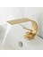 Şelale Banyo Bataryası Seramik Valf Tek Kollu Modern Stil Pirinç Mikser Musluk Gold Lavabo Bataryası 1