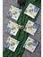 6'lı Special Handmade Limon Desen Tatlı Tabak Seti Sunum Servis Tabakları Pasta Set 15 cm 1