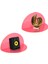 Oval 2'li Duvar Raf (Transparan Neon Pembe) 3