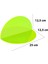 Oval 2'li Duvar Raf (Transparan Neon Yeşil) 2