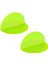 Oval 2'li Duvar Raf (Transparan Neon Yeşil) 4