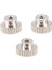 3 Adet 3.175MM Şaft Metal Pinyon Motor Dişlisi, 25T (Yurt Dışından) 2