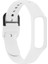 Galaxy Fit-E Beyaz Için Saf Renkli Silikon Bilek Kayışı Kordonlu Saat (Yurt Dışından) 2